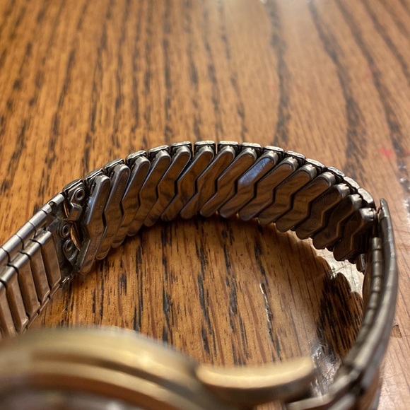 Vintage Zodiac Glorious Automatic Swiss Made Men Wrist Watch Stretch Band WORKS - Picture 7 of 14